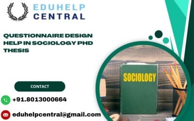 Questionnaire design help in Sociology PhD thesis