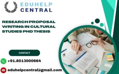 Research proposal writing in Cultural studies PhD Thesis