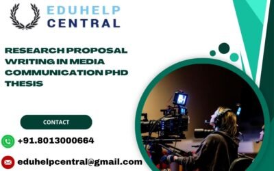 Research proposal writing in media communication PhD Thesis