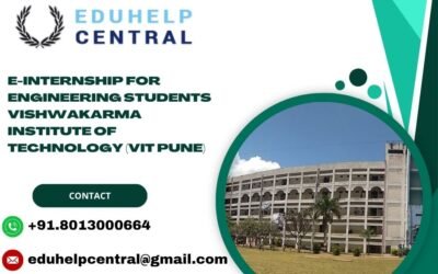e-internship for engineering students Vishwakarma Institute of Technology (VIT Pune)