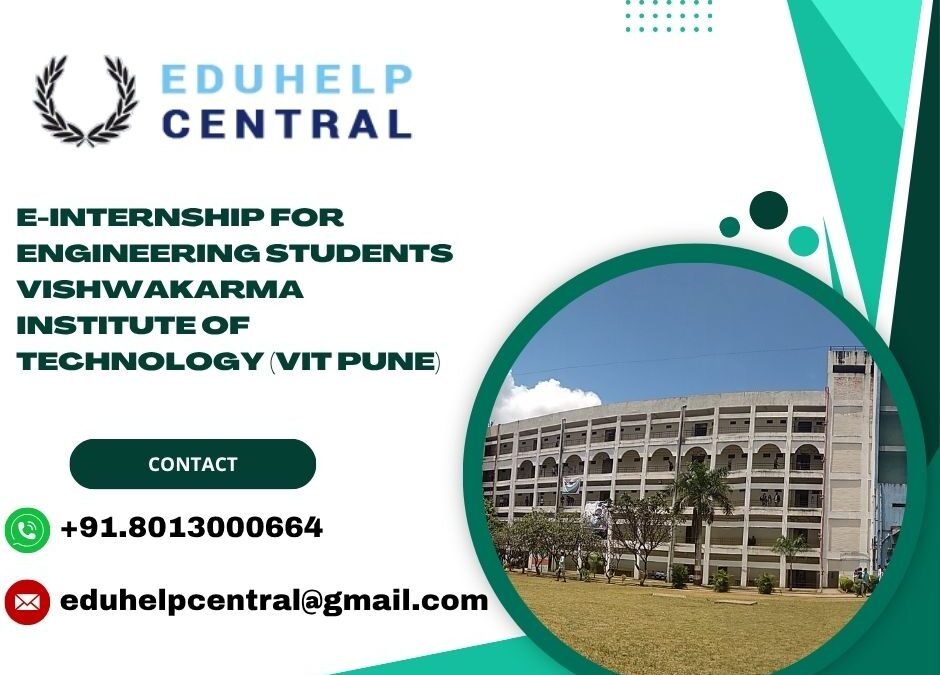 e-internship for engineering students Vishwakarma Institute of Technology (VIT Pune)